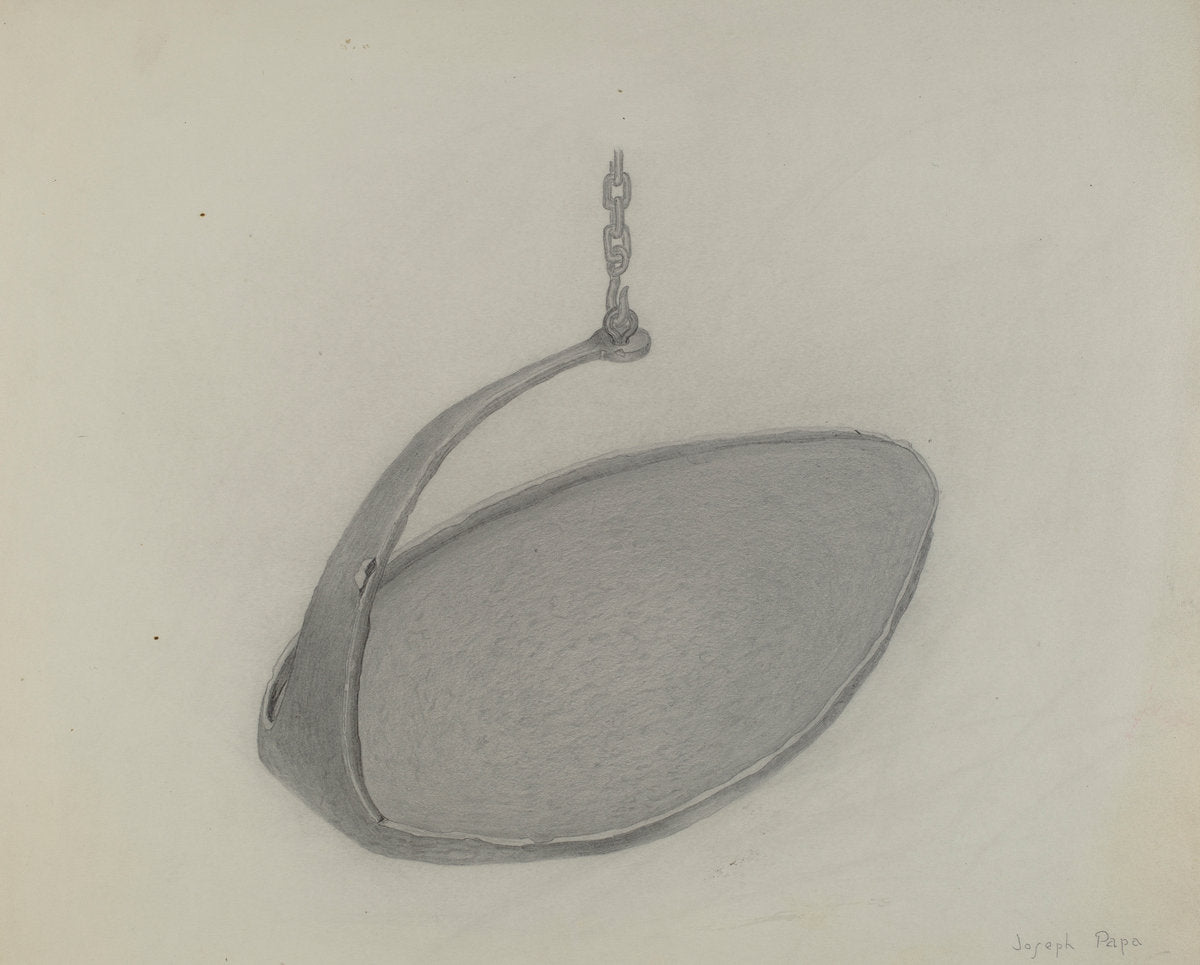 Iron Griddle by Joseph Papa (American, active c. 1935), 16X12"(A3)Poster Print