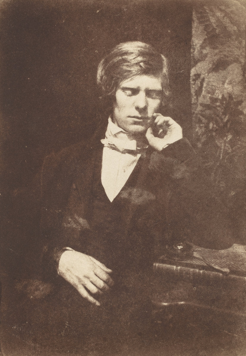 James Archer by David Octavius Hill and Robert Adamson (Scottish, 1821 - 1848), 16X12"(A3)Poster Print