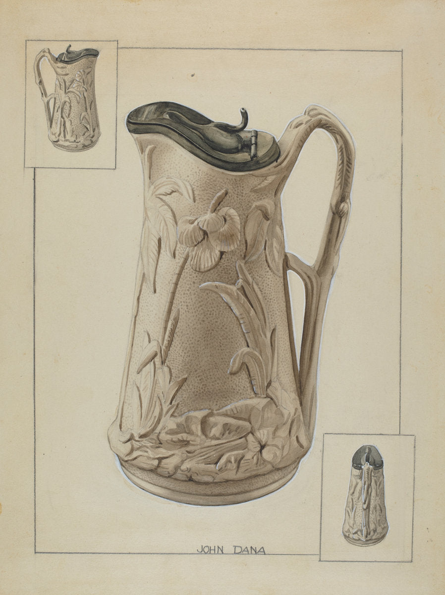 Syrup Jug by John Dana (American, active c. 1935), 16X12"(A3)Poster Print