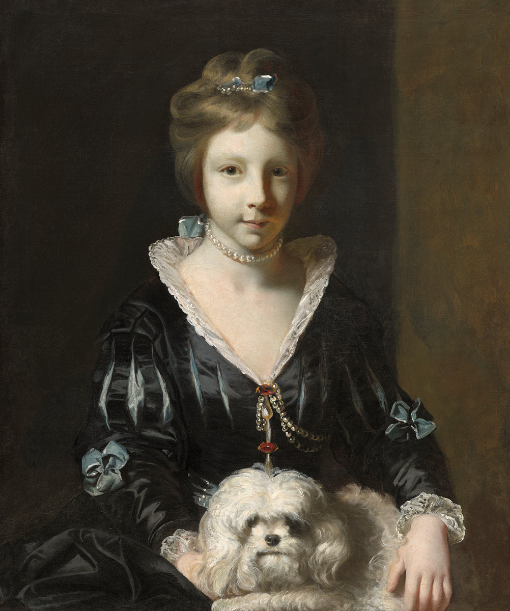 Miss Beatrix Lister by Sir Joshua Reynolds (British, 1723 - 1792), 16X12"(A3)Poster Print