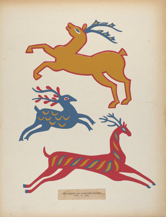 c. 1939 by American 20th Century (Plate 3: From Portfolio "Folk Art of Rural Pennsylvania"), 16X12"(A3)Poster Print