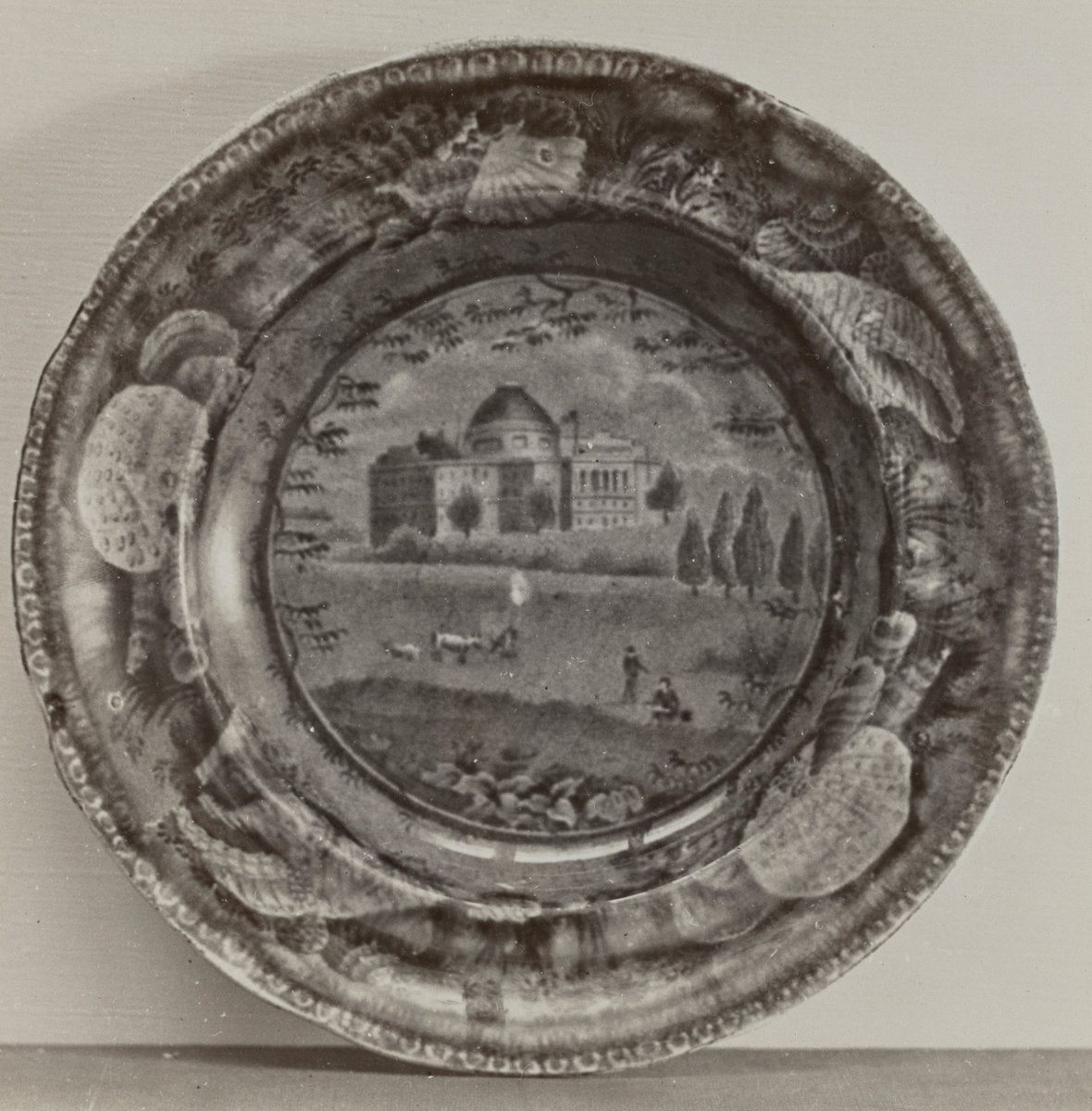 Plate - "The Capitol, Washington" by Helmut Hiatt (American, active c. 1935), 16X12"(A3)Poster Print