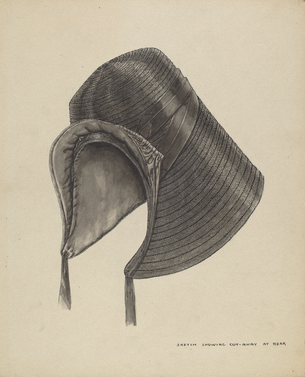 Bonnet by Francis Law Durand (American, active c. 1935), 16X12"(A3)Poster Print