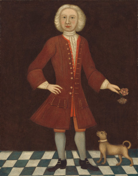 c. 1725 by American 18th Century (Jonathan Bentham), 16X12"(A3)Poster Print