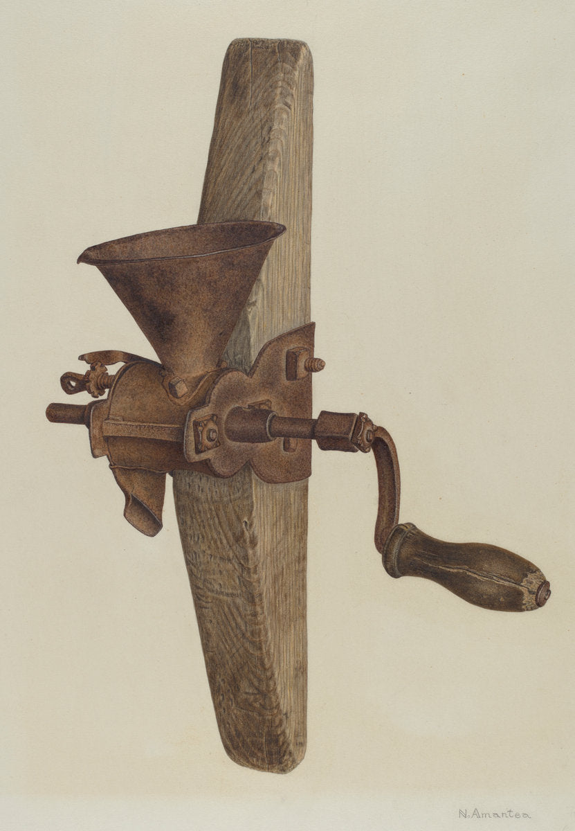 Grinder by Nicholas Amantea (American, 1900 - 1978), 16X12"(A3)Poster Print
