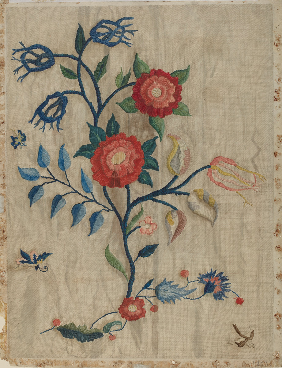 Bed Canopy Detail by Mildred E. Bent (American, active c. 1935), 16X12"(A3)Poster Print
