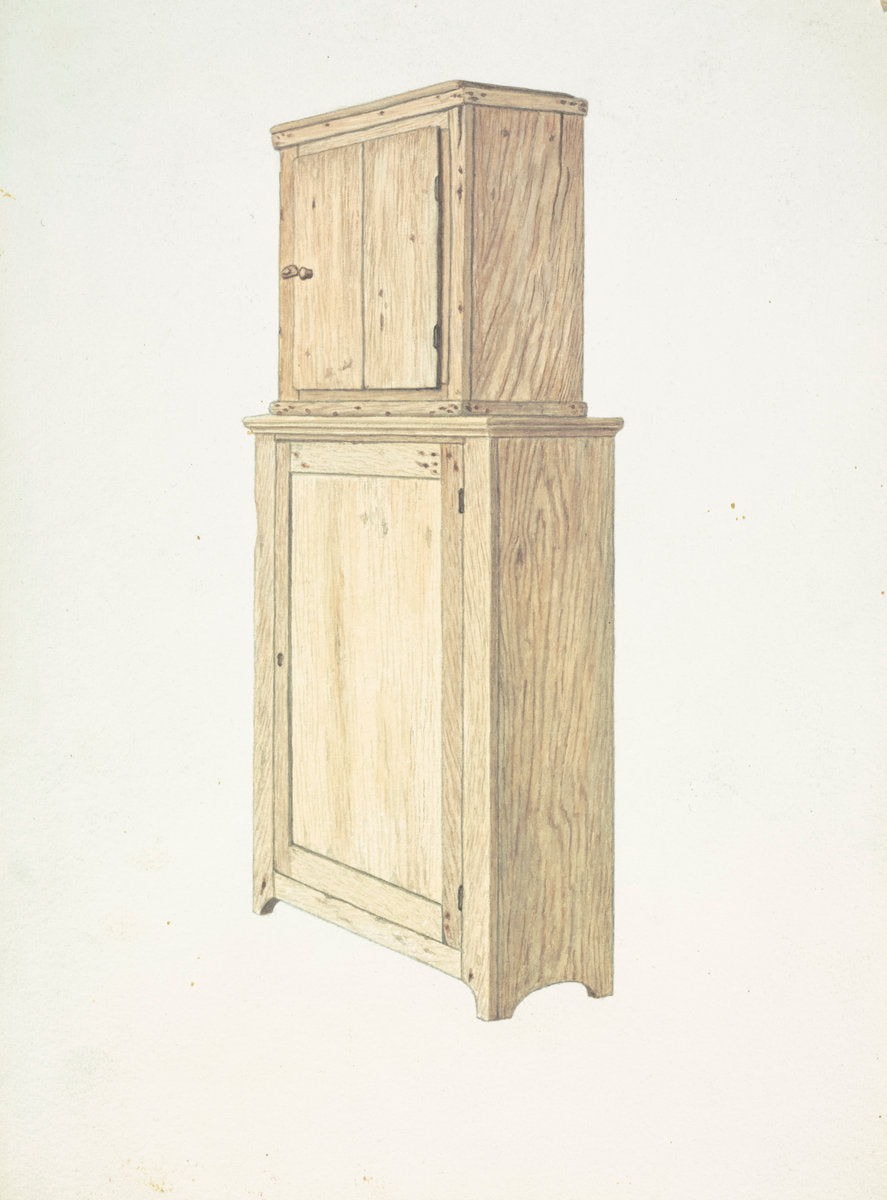 c. 1937 by American 20th Century (Baker's Cabinet), 16X12"(A3)Poster Print