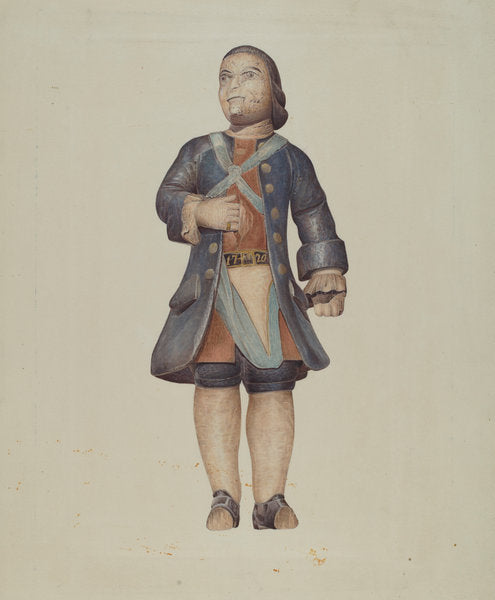 1935/1942 by American 20th Century (Billethead Soldier), 16X12"(A3)Poster Print