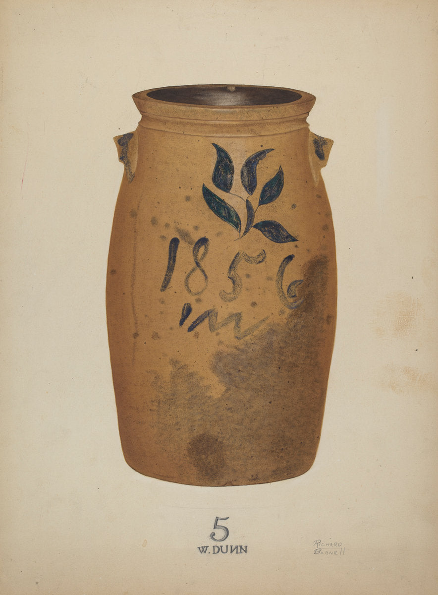 Five Gallon Churn by Richard Barnett (American, active c. 1935), 16X12"(A3)Poster Print