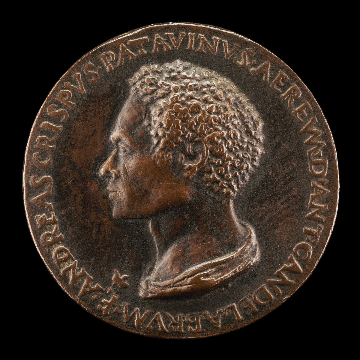 probably 1532 by Follower of Andrea Briosco, called Riccio (Andrea Briosco, called Riccio, 1470-1532, Paduan Sculptor [obverse]), 16X12"(A3)Poster Print