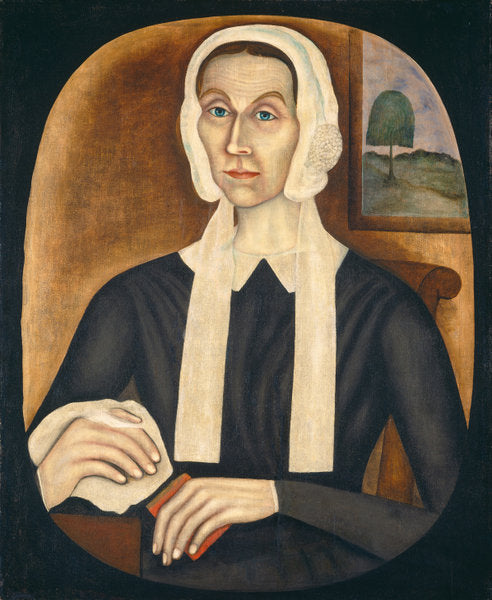 Portrait of a Woman by Thomas Skynner (American, active 1840/1852), 16X12"(A3)Poster Print