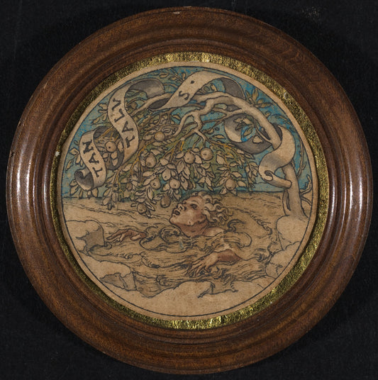 Tantalus by Hans Holbein the Younger (German, 1497/1498 - 1543), 16X12"(A3)Poster Print