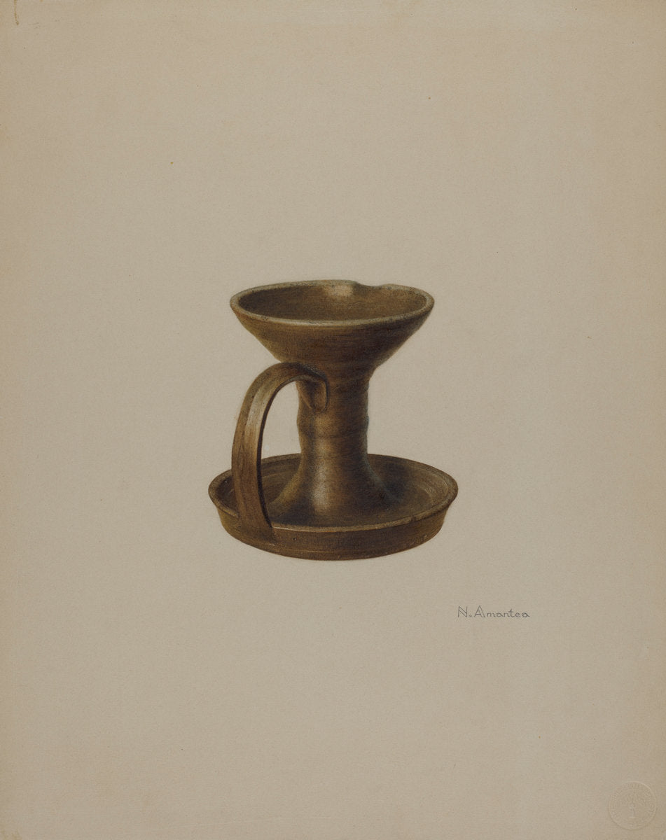 Grease Lamp by Nicholas Amantea (American, 1900 - 1978), 16X12"(A3)Poster Print