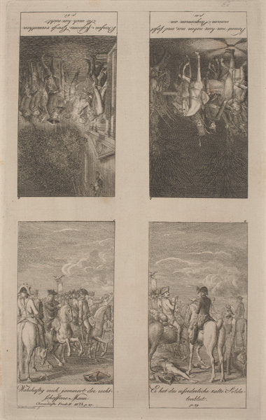 Characteristics of King Frederik II (Part III) by Daniel Nikolaus Chodowiecki (German, 1726 - 1801), 16X12"(A3)Poster Print