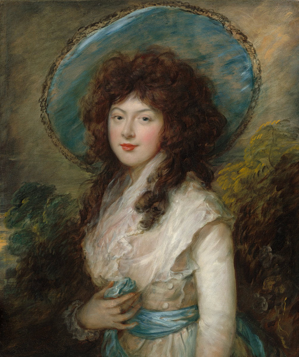 Miss Catherine Tatton by Thomas Gainsborough (British, 1727 - 1788), 16X12"(A3)Poster Print