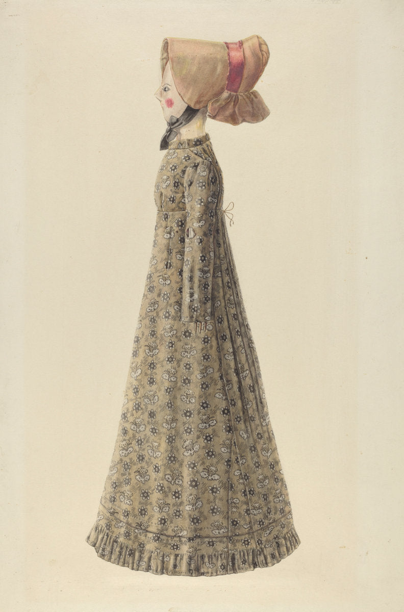 Doll by Francis Law Durand (American, active c. 1935), 16X12"(A3)Poster Print