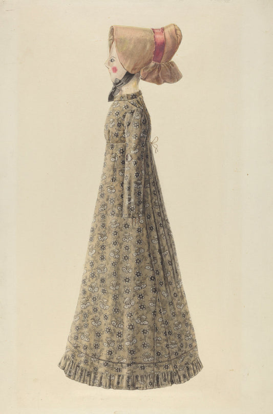 Doll by Francis Law Durand (American, active c. 1935), 16X12"(A3)Poster Print