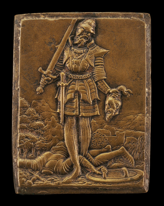 A Victorious Warrior by Peter Flötner (German, c. 1485 - 1546), 16X12"(A3)Poster Print