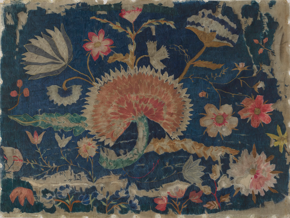 Embroidery by Eleanor Cunningham (American, 1911 - 1979), 16X12"(A3)Poster Print
