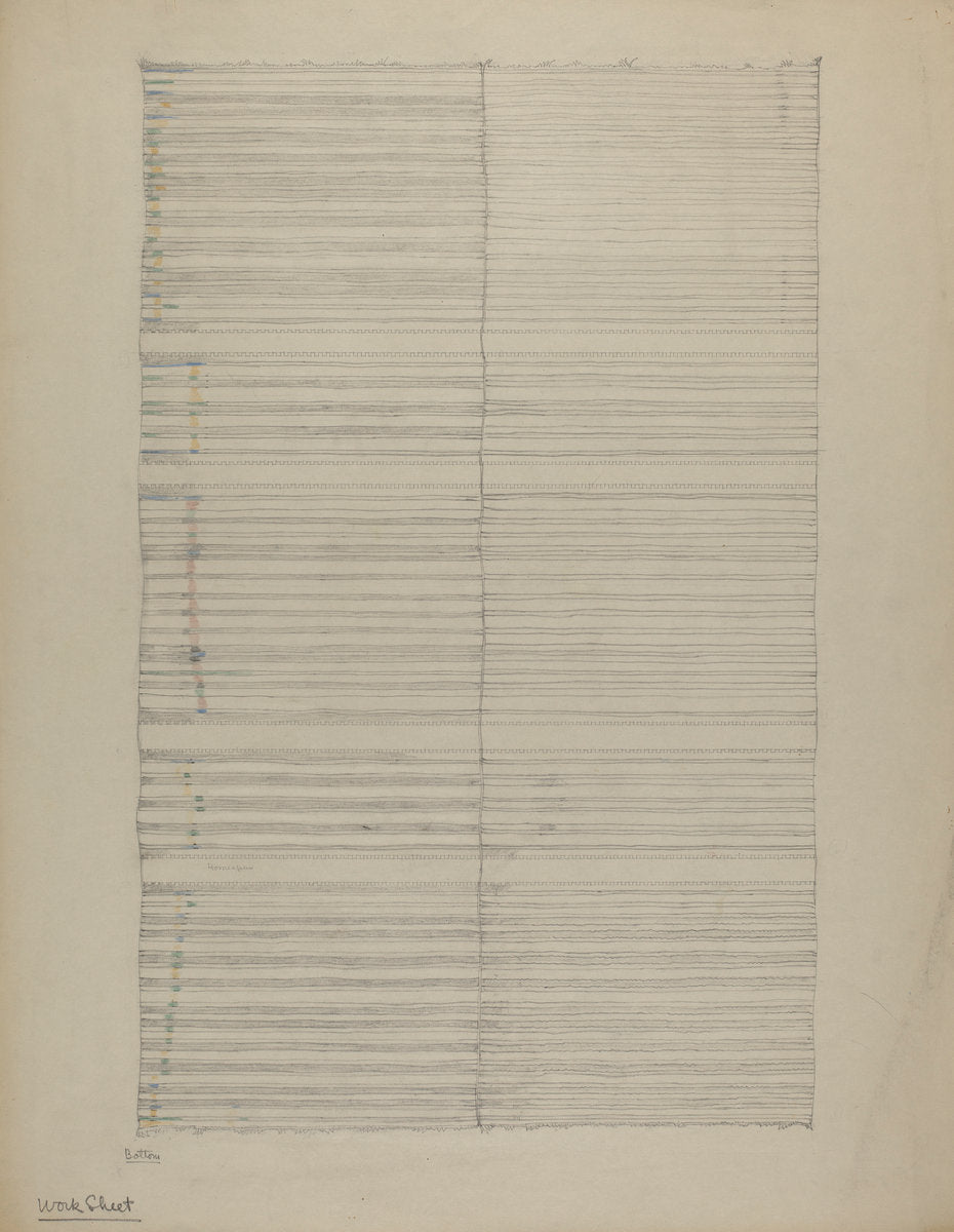 1935/1942 by American 20th Century (Textile), 16X12"(A3)Poster Print