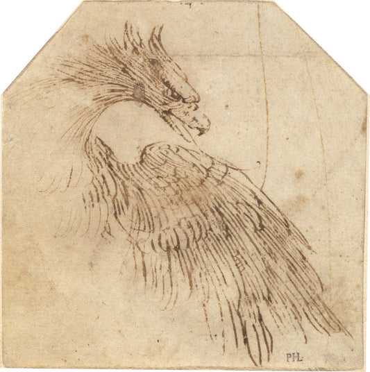 An Eagle by Titian (Venetian, 1488/1490 - 1576), 16X12"(A3)Poster Print