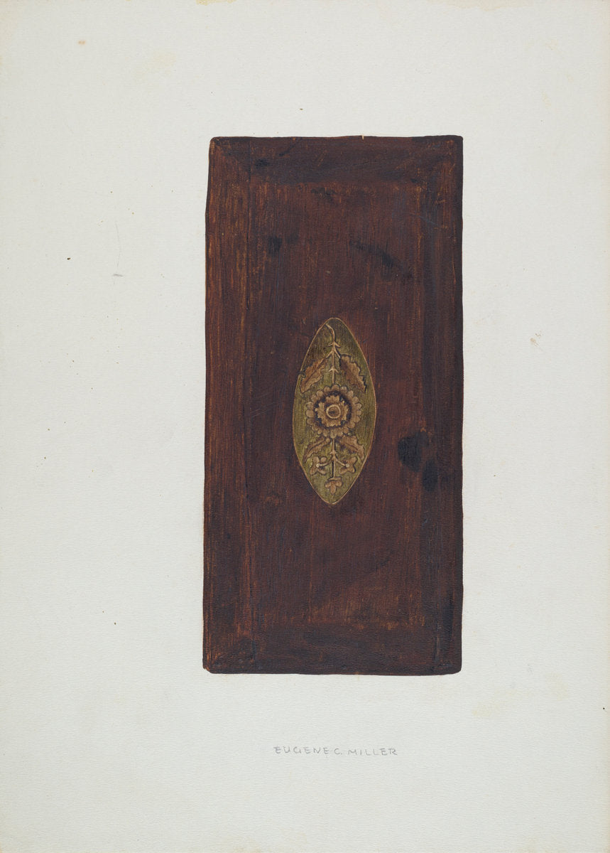 Tobacco Box Cover by Eugene C. Miller (American, active c. 1935), 16X12"(A3)Poster Print
