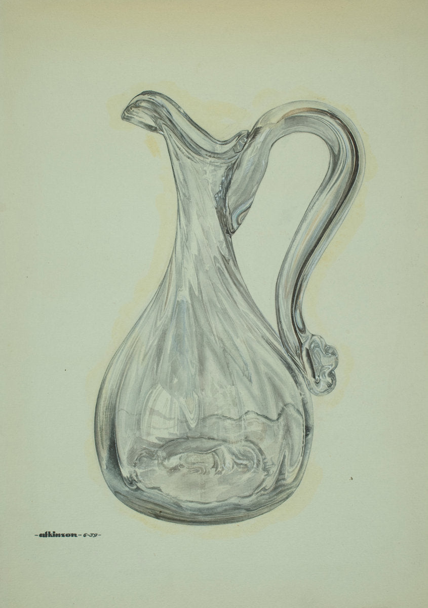 Vinegar Cruet by Ralph Atkinson (American, active c. 1935), 16X12"(A3)Poster Print