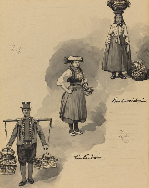 Hamburger by Fritz Stoltenberg (German, 1855 - 1921), 16X12"(A3)Poster Print
