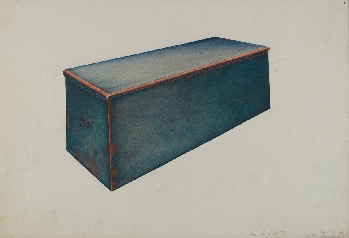 Utility Chest by Dorothy Handy (American, active c. 1935), 16X12"(A3)Poster Print