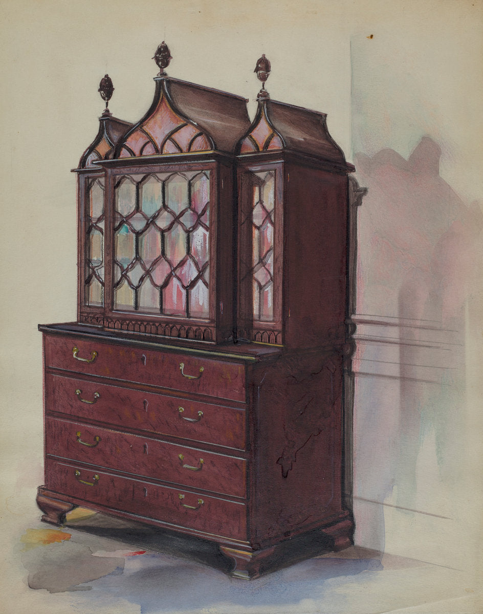 Secretary by Arsen Maralian (American, active c. 1935), 16X12"(A3)Poster Print