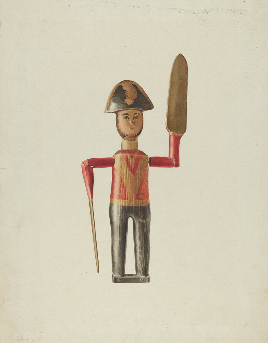 Sailor Jack Whirligig by Frances Cohen (American, active c. 1935), 16X12"(A3)Poster Print