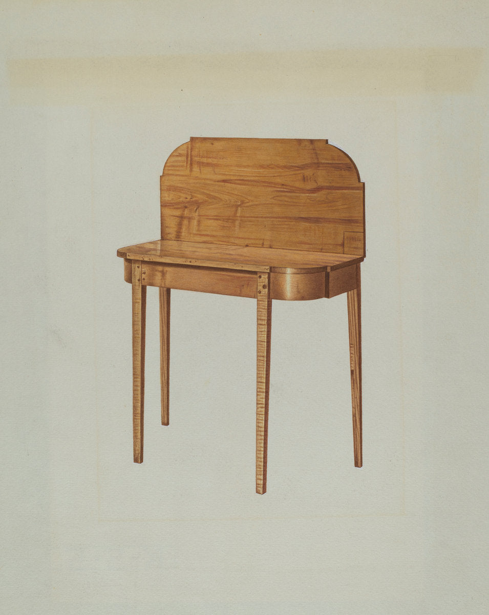 Wall-table by Michael Riccitelli (American, active c. 1935), 16X12"(A3)Poster Print