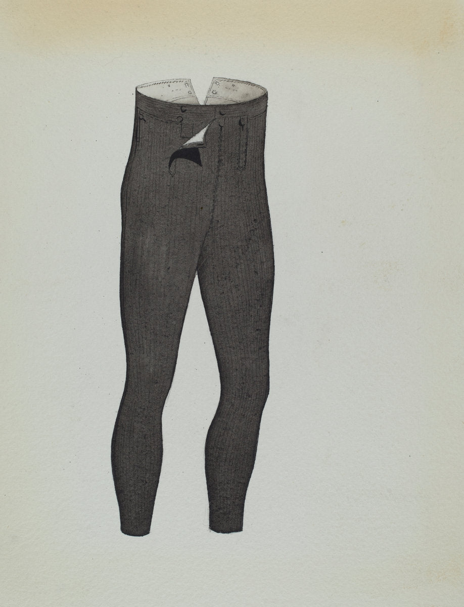 Trousers by Creighton Kay-Scott (American, active c. 1935), 16X12"(A3)Poster Print