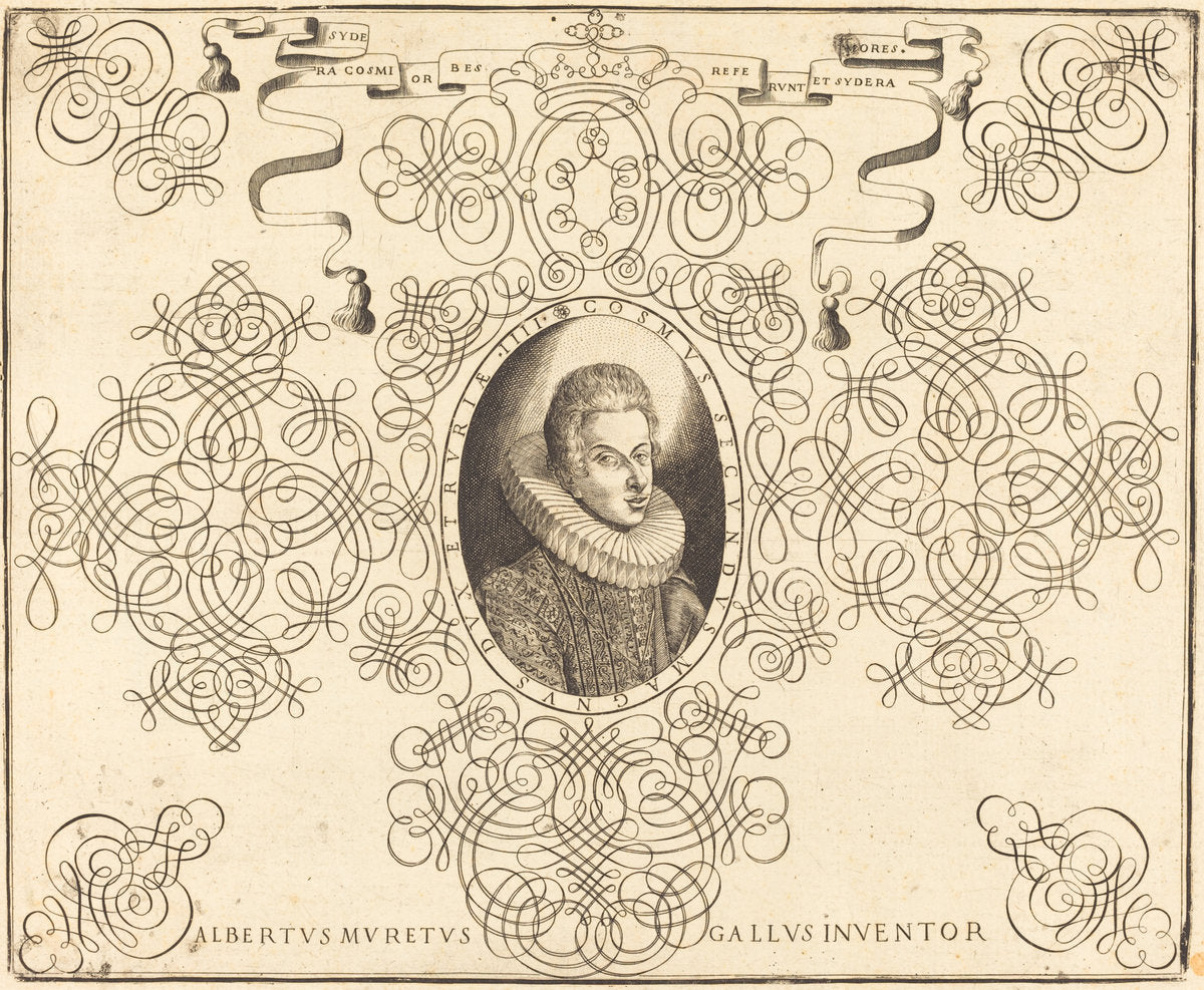 Cosimo II de' Medici by Albert Muret (French, active 17th century), 16X12"(A3)Poster Print