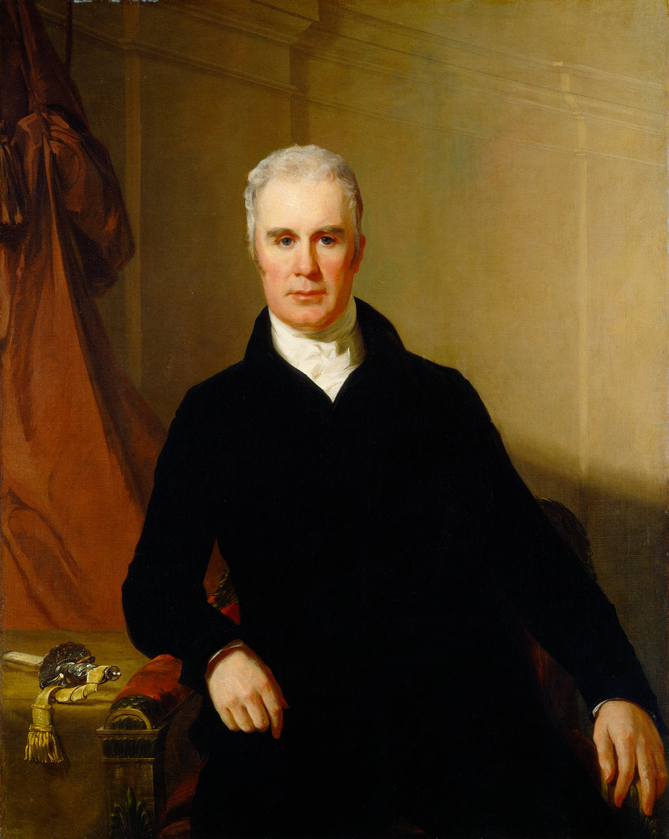 Charles Carnan Ridgely by Thomas Sully (American, 1783 - 1872), 16X12"(A3)Poster Print