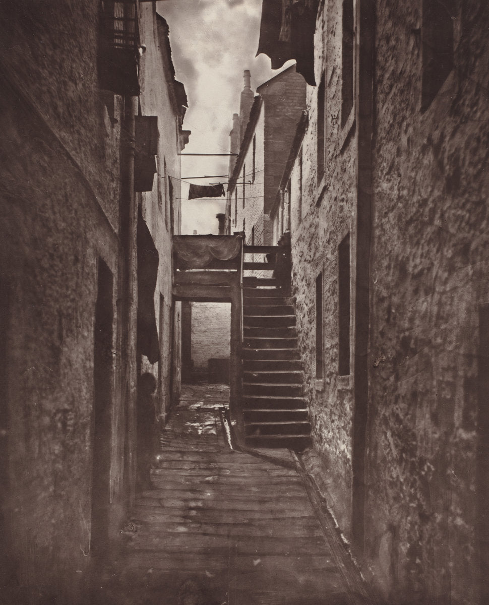 Plate 32: Close, No. 128 Saltmarket by Thomas Annan (Scottish, 1829 - 1887), 16X12"(A3)Poster Print