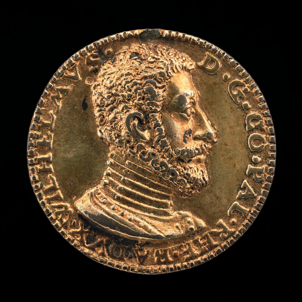 1568 by German 16th Century (Wilhelm V, 1548-1626, Duke of Bavaria [obverse]), 16X12"(A3)Poster Print