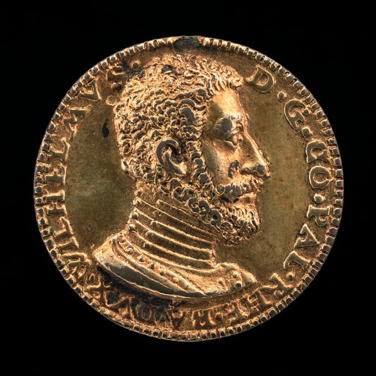 1568 by German 16th Century (Wilhelm V, 1548-1626, Duke of Bavaria [obverse]), 16X12"(A3)Poster Print