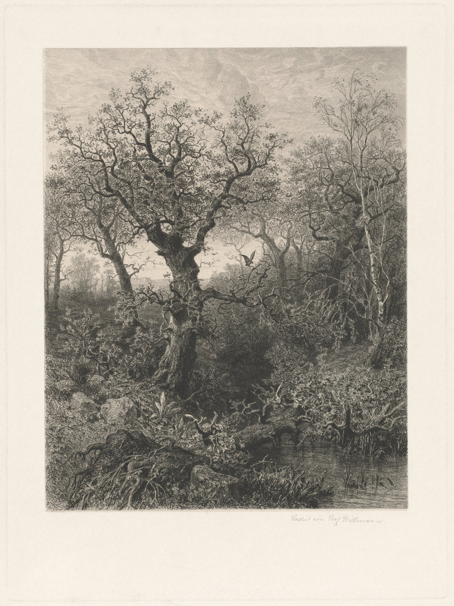 Autumn by Eduard Willmann, after Eduard Marak (German, 1820 - 1877), 16X12"(A3)Poster Print