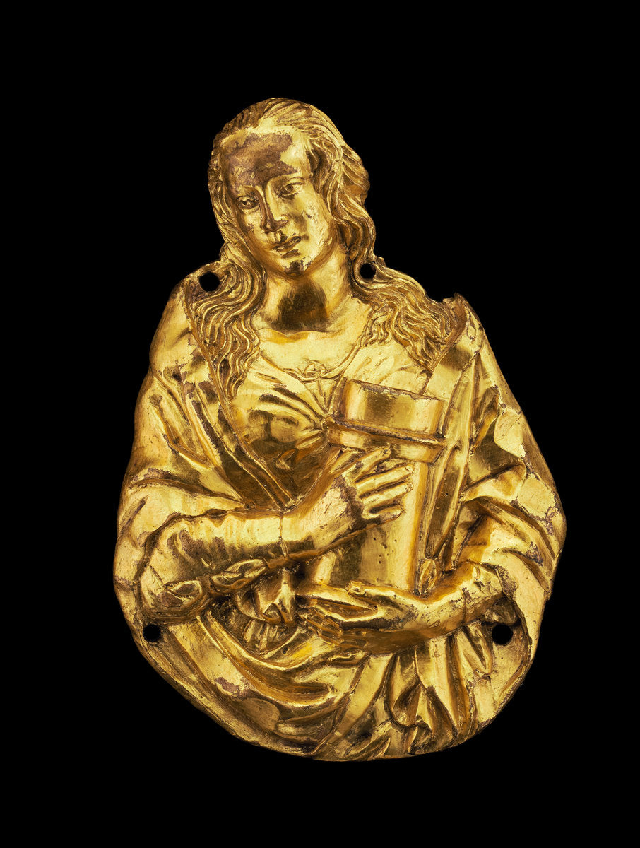 Saint Mary Magdalene by Francesco Marti (Lucchese, active 1489/1516), 16X12"(A3)Poster Print