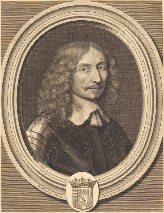Henri, Marquis de Mouy by Robert Nanteuil (French, 1623 - 1678), 16X12"(A3)Poster Print