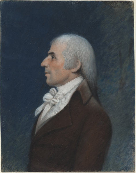 John Bard by Attributed to Ellen Sharples (British, 1769 - 1849), 16X12"(A3)Poster Print