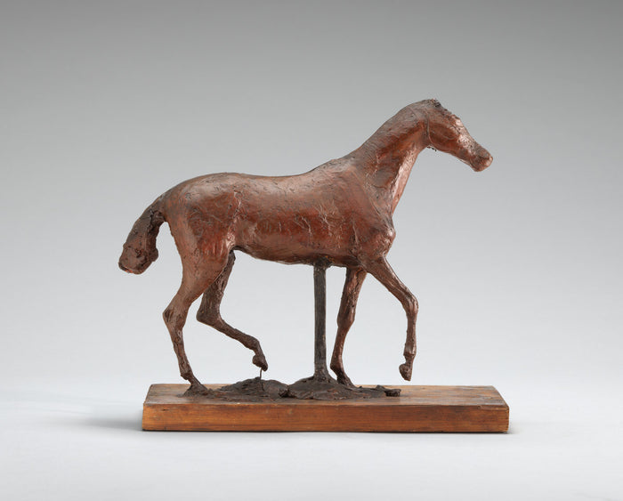 Horse Walking by Edgar Degas (French, 1834 - 1917), 16X12