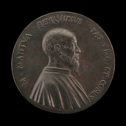 Marco Mantova Benavides, 1489-1582, Lawyer and Collector [obverse] by Martino da Bergamo (Italian, active c. 1565?), 16X12"(A3)Poster Print