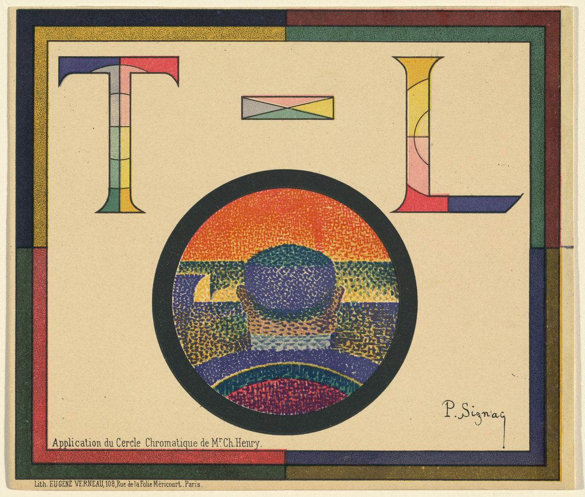 Les Résignés; L'Échéance by Paul Signac (French, 1863 - 1935), 16X12"(A3)Poster Print