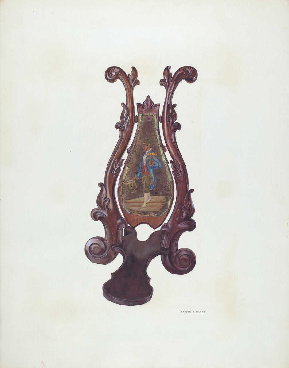 Bootjack by Hardin Walsh (American, active c. 1935), 16X12"(A3)Poster Print