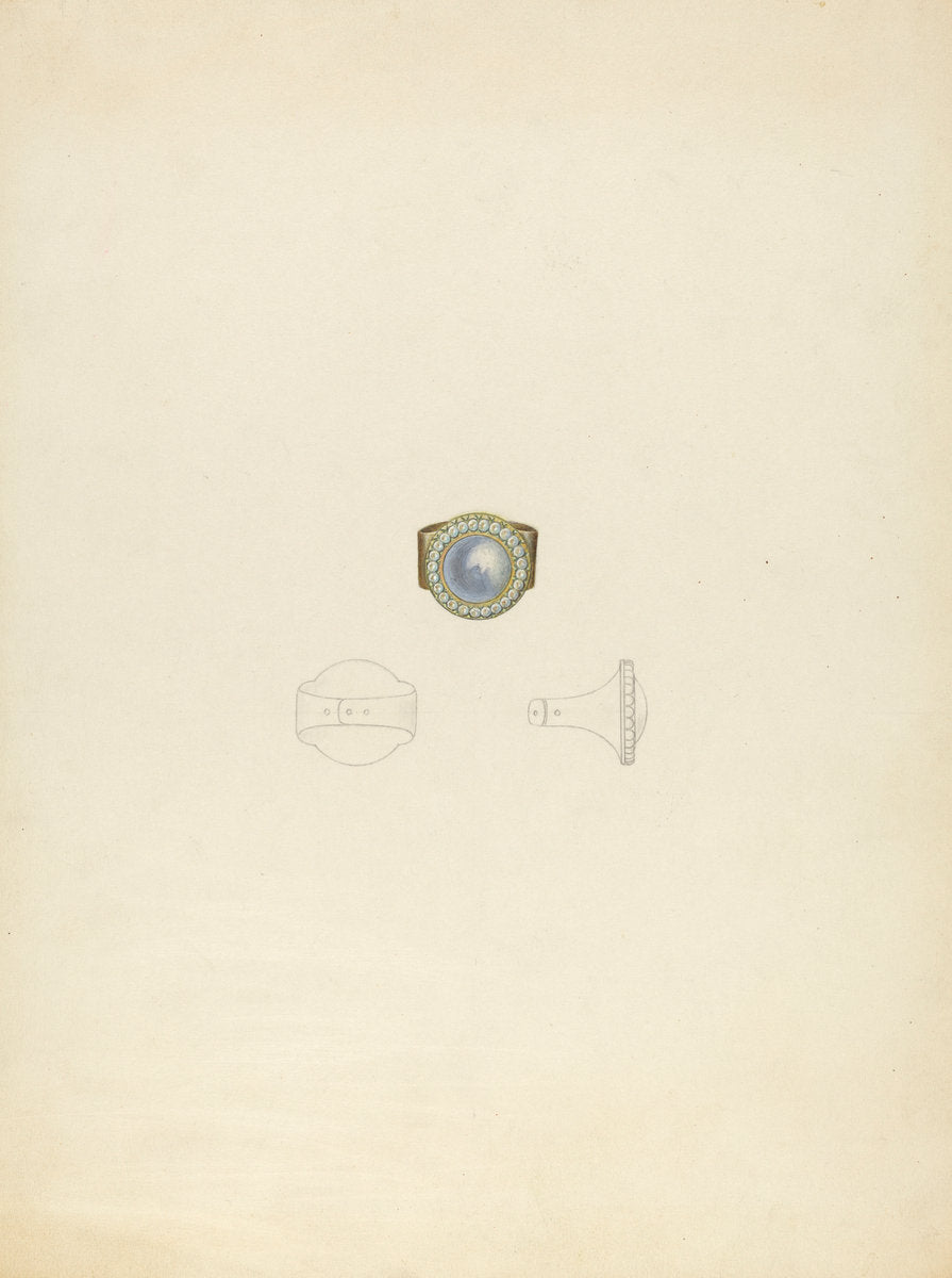 Ring by John H. Tercuzzi (American, active c. 1935), 16X12"(A3)Poster Print