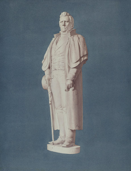 Figurehead of Andrew Jackson by Joseph Goldberg (American, active c. 1935), 16X12"(A3)Poster Print