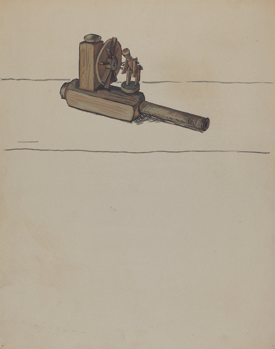 Pa. German Whistle by Stewart Wheeler (American, active c. 1935), 16X12"(A3)Poster Print