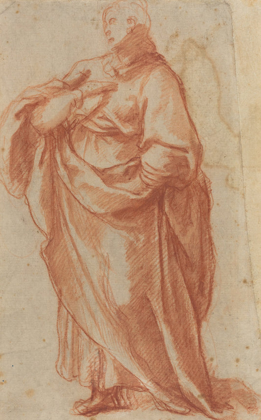 Prudence [verso] by Giovanni Alberti (Roman, 1558 - 1601), 16X12"(A3)Poster Print